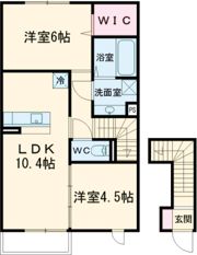 コーポファミーユの間取り画像