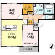 ハーベスト七番館の間取り画像