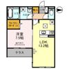 D-room阪急茨木市の間取り画像