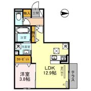 D-room阪急茨木市の間取り画像