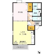 スカイコート大村（A・B） B棟の間取り画像