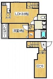 CB天神南リバーテラス2の間取り画像