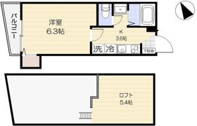 レスポワール東府中の間取り画像