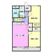 メゾンドラピュタⅡの間取り画像