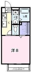 ハイツ，エクレールの間取り画像