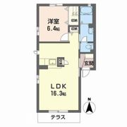 フレーズ上の山の間取り画像