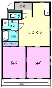 ル・シエル名張の間取り画像