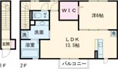 レスポワールの間取り画像