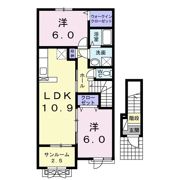 リリーシュシュの間取り画像