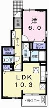 プロスパーⅠの間取り画像