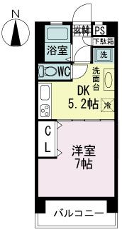 コーラルトップの間取り画像