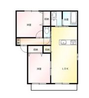 ルミエール Cの間取り画像