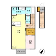 フォーゲルテラス ブラウⅠの間取り画像