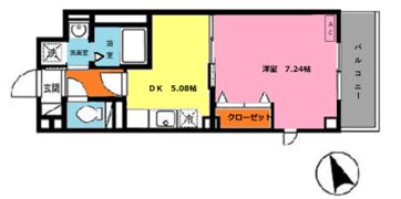 ヴィンチェロの間取り画像