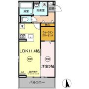 ルミナーレの間取り画像