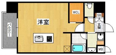 プライムアーバン博多の間取り画像
