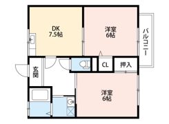キャロットⅡの間取り画像