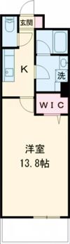 RESIDENCE Hill East河渡の間取り画像