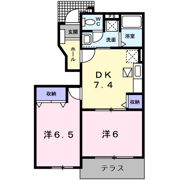 エレガント D棟の間取り画像