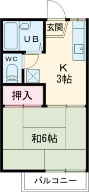 フォーブルイワイBの間取り画像