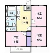 メゾン白国2号の間取り画像