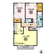ROYAL GARDEN CASAHARAの間取り画像