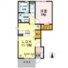 ウィット新町 B棟の間取り画像