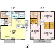 PaloSanto B棟の間取り画像