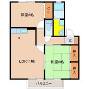 サニー神宮の森の間取り画像