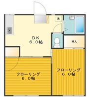 コーポストークの間取り画像