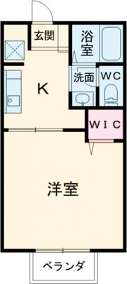 ミレーヌA・Kの間取り画像