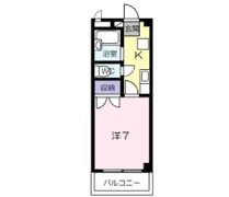 ドミール松永の間取り画像