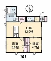 シャーメゾン ノベルの間取り画像