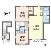 シャーメゾン トムテAの間取り画像