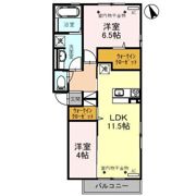 ロイヤルコート若宮の間取り画像