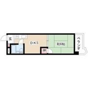 ビラ三秀中山の間取り画像