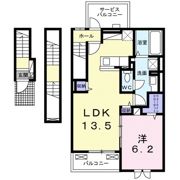 シャルマンフルールⅠの間取り画像