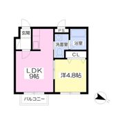 ブランノワール苗穂の間取り画像