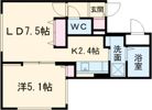 amadeus中島公園の間取り画像