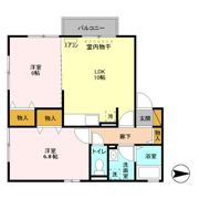 コトー飛地Bの間取り画像