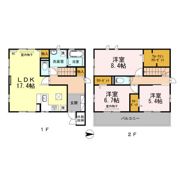 東城テラス Fの間取り画像