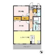 エクセレンス フジエの間取り画像