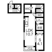 プランドール館腰の間取り画像