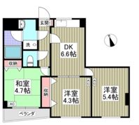 シャトー白鳳の間取り画像