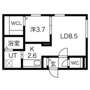 Hills SapporoⅤの間取り画像