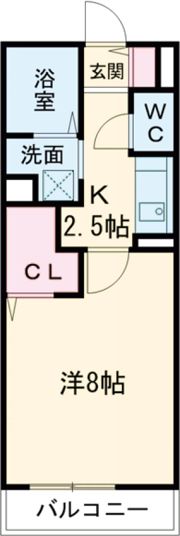 ガノスA・B・Cの間取り画像