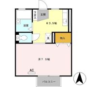 メイプルハイツの間取り画像