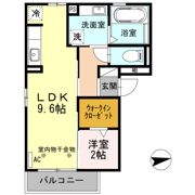 豊田パライソ若宮の間取り画像