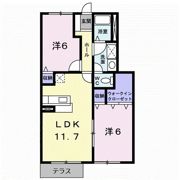 どんぐり村 Aの間取り画像
