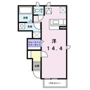 サウス郡家 Aの間取り画像